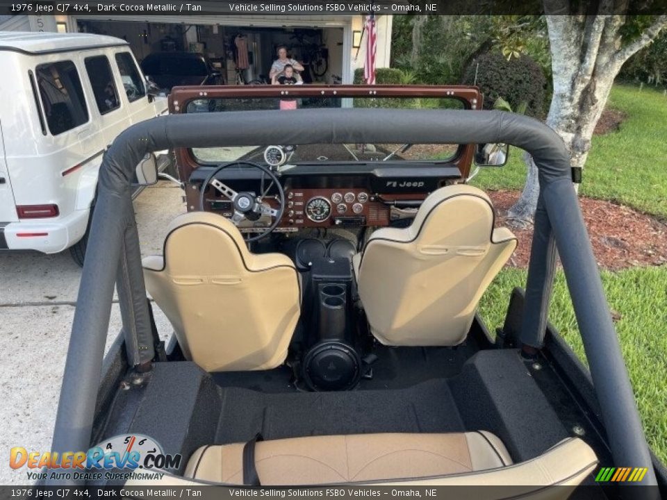 Rear Seat of 1976 Jeep CJ7 4x4 Photo #8