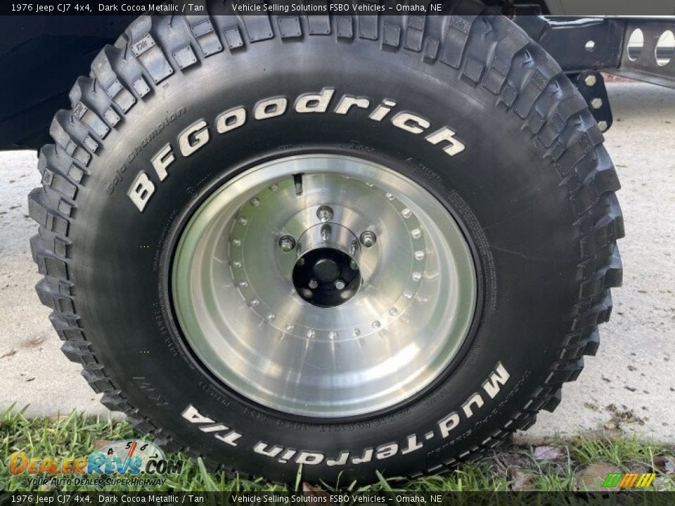 Custom Wheels of 1976 Jeep CJ7 4x4 Photo #12