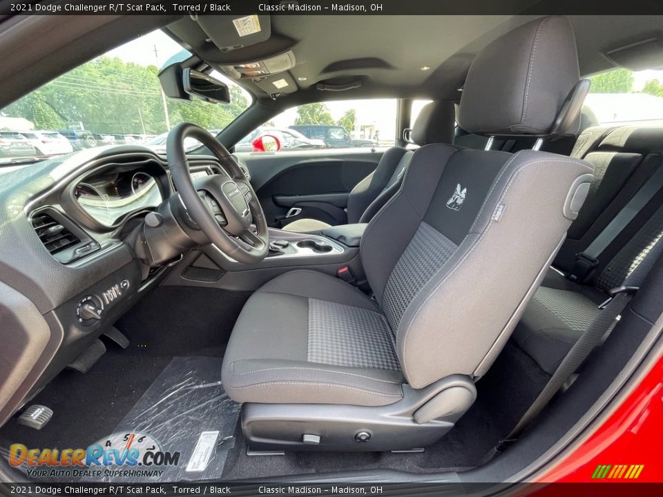 Black Interior - 2021 Dodge Challenger R/T Scat Pack Photo #2