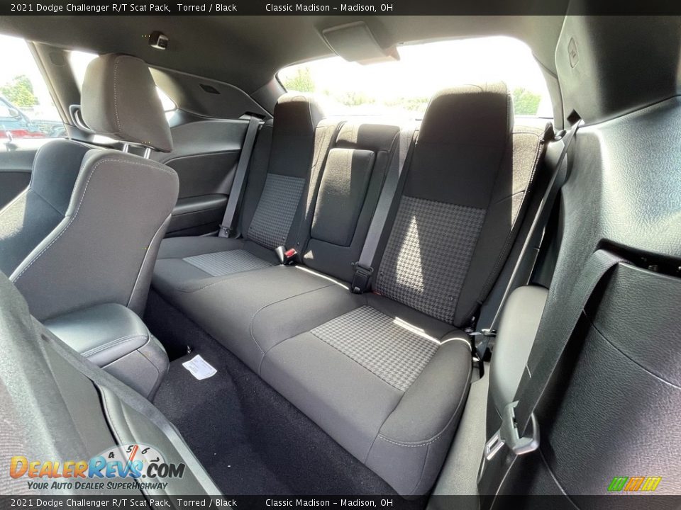 Rear Seat of 2021 Dodge Challenger R/T Scat Pack Photo #3