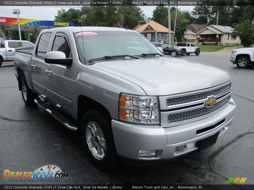 2012 Chevrolet Silverado 1500 LT Crew Cab 4x4 Silver Ice Metallic / Ebony Photo #5