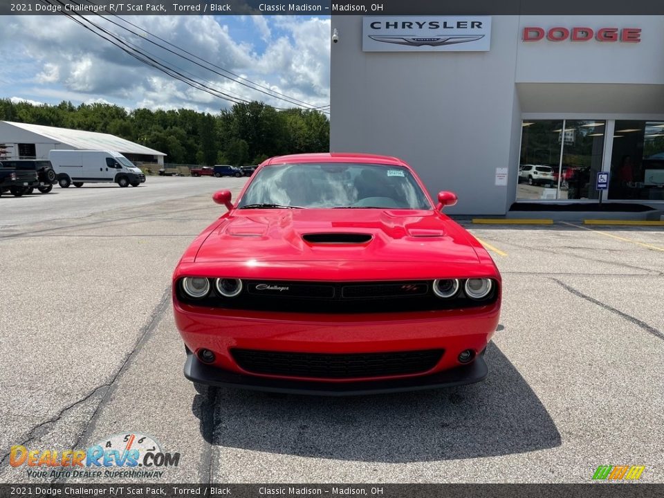 2021 Dodge Challenger R/T Scat Pack Torred / Black Photo #7