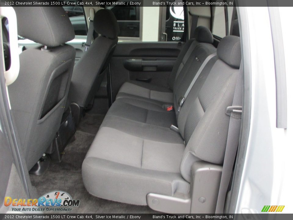 2012 Chevrolet Silverado 1500 LT Crew Cab 4x4 Silver Ice Metallic / Ebony Photo #9