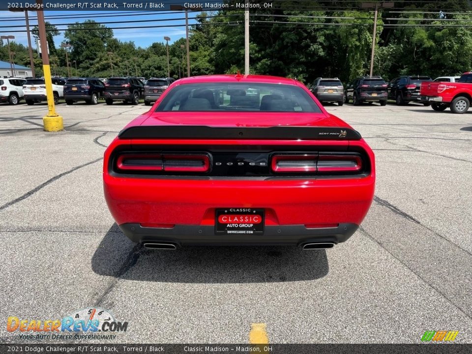 2021 Dodge Challenger R/T Scat Pack Torred / Black Photo #10