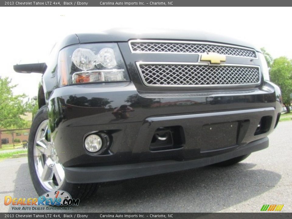 2013 Chevrolet Tahoe LTZ 4x4 Black / Ebony Photo #2