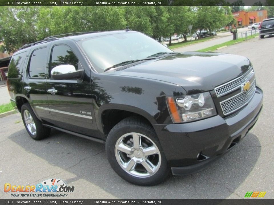 2013 Chevrolet Tahoe LTZ 4x4 Black / Ebony Photo #3