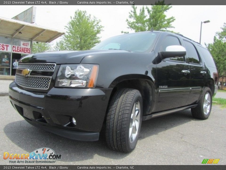 2013 Chevrolet Tahoe LTZ 4x4 Black / Ebony Photo #6
