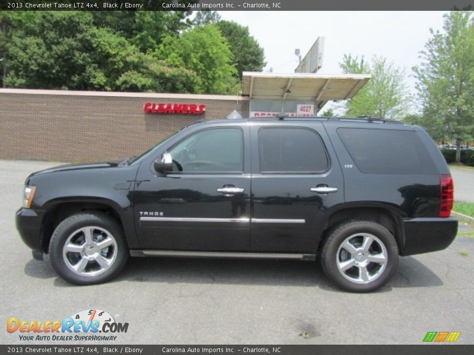 2013 Chevrolet Tahoe LTZ 4x4 Black / Ebony Photo #7