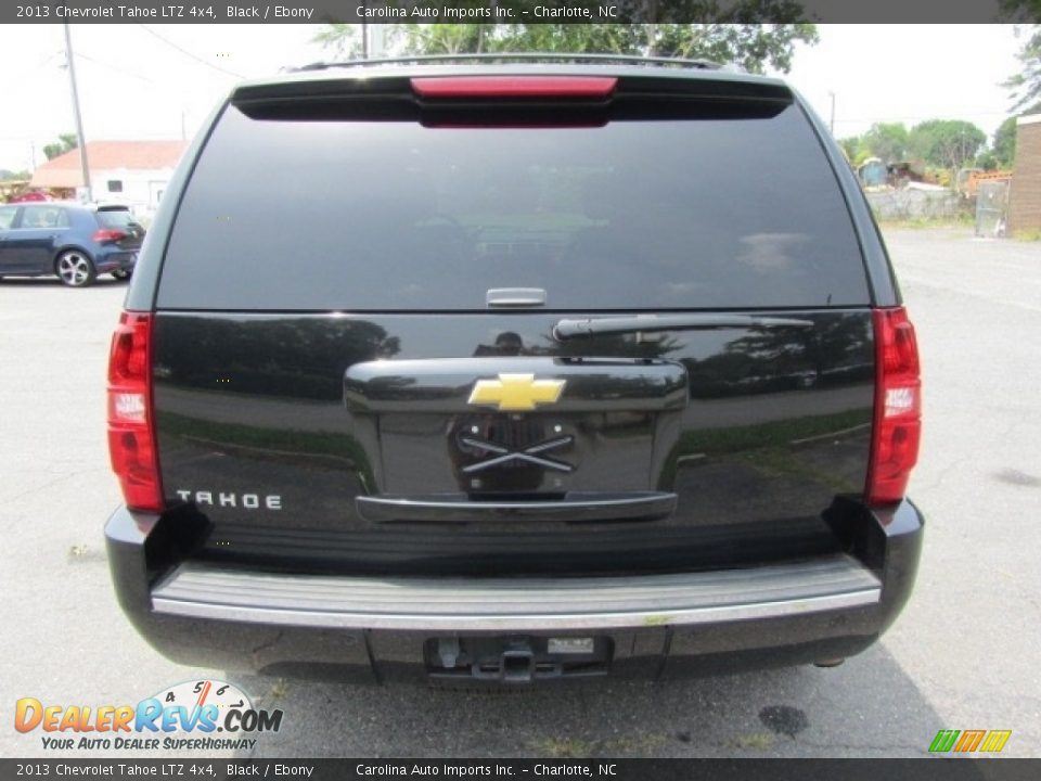 2013 Chevrolet Tahoe LTZ 4x4 Black / Ebony Photo #9