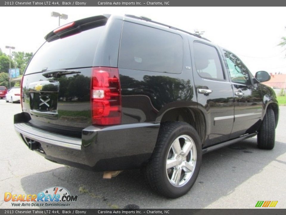 2013 Chevrolet Tahoe LTZ 4x4 Black / Ebony Photo #10