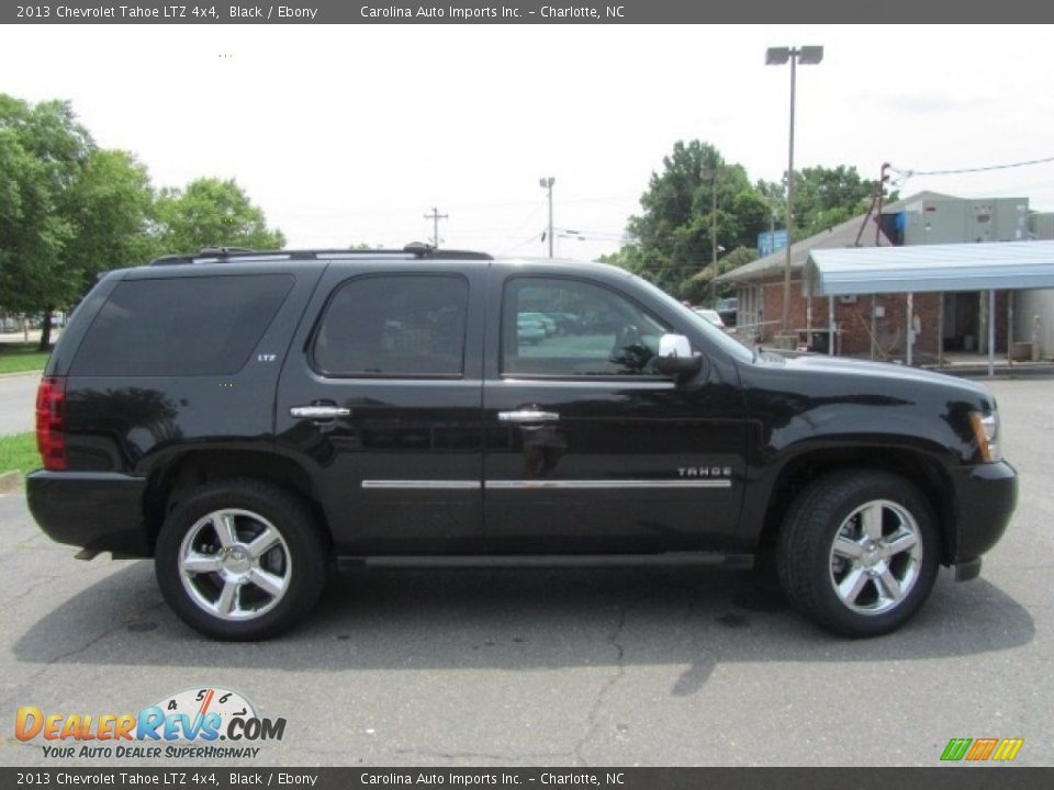 2013 Chevrolet Tahoe LTZ 4x4 Black / Ebony Photo #11