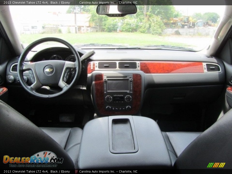 2013 Chevrolet Tahoe LTZ 4x4 Black / Ebony Photo #13