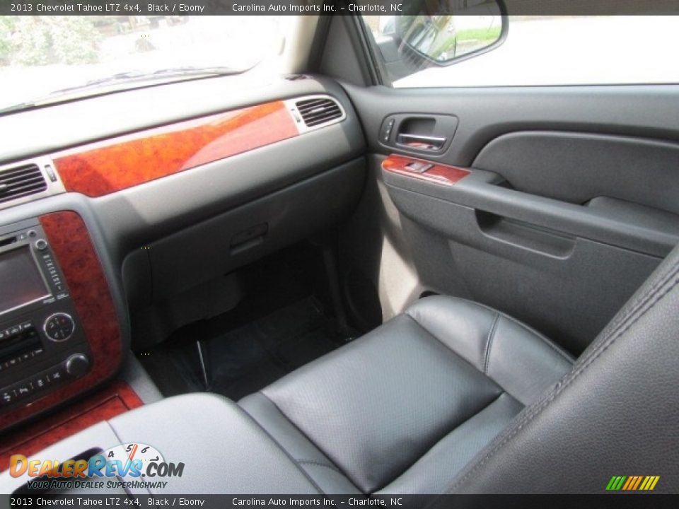 2013 Chevrolet Tahoe LTZ 4x4 Black / Ebony Photo #14