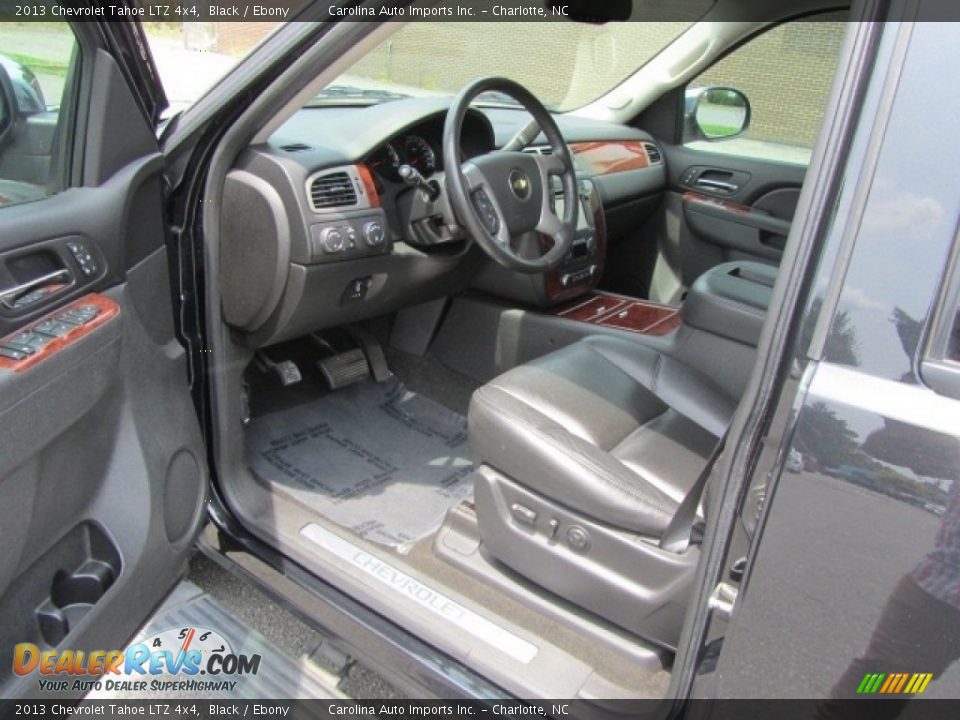 2013 Chevrolet Tahoe LTZ 4x4 Black / Ebony Photo #17