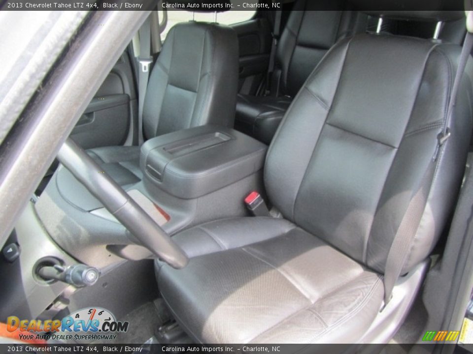 2013 Chevrolet Tahoe LTZ 4x4 Black / Ebony Photo #18