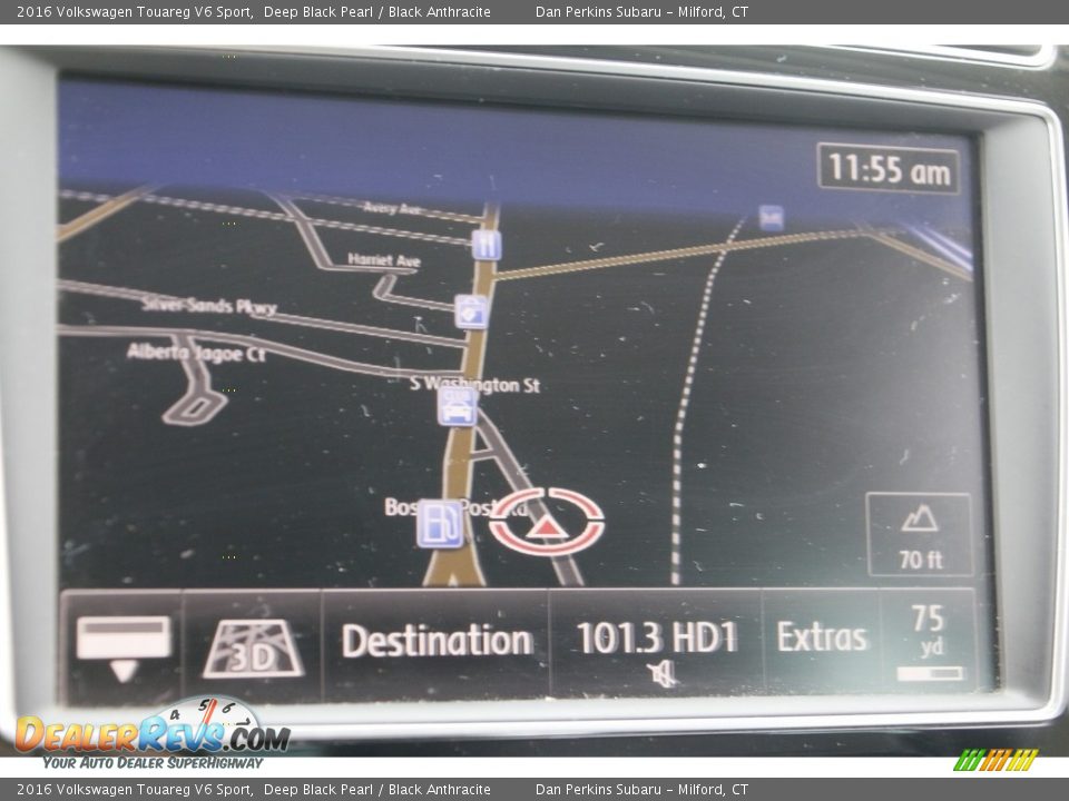 2016 Volkswagen Touareg V6 Sport Deep Black Pearl / Black Anthracite Photo #19