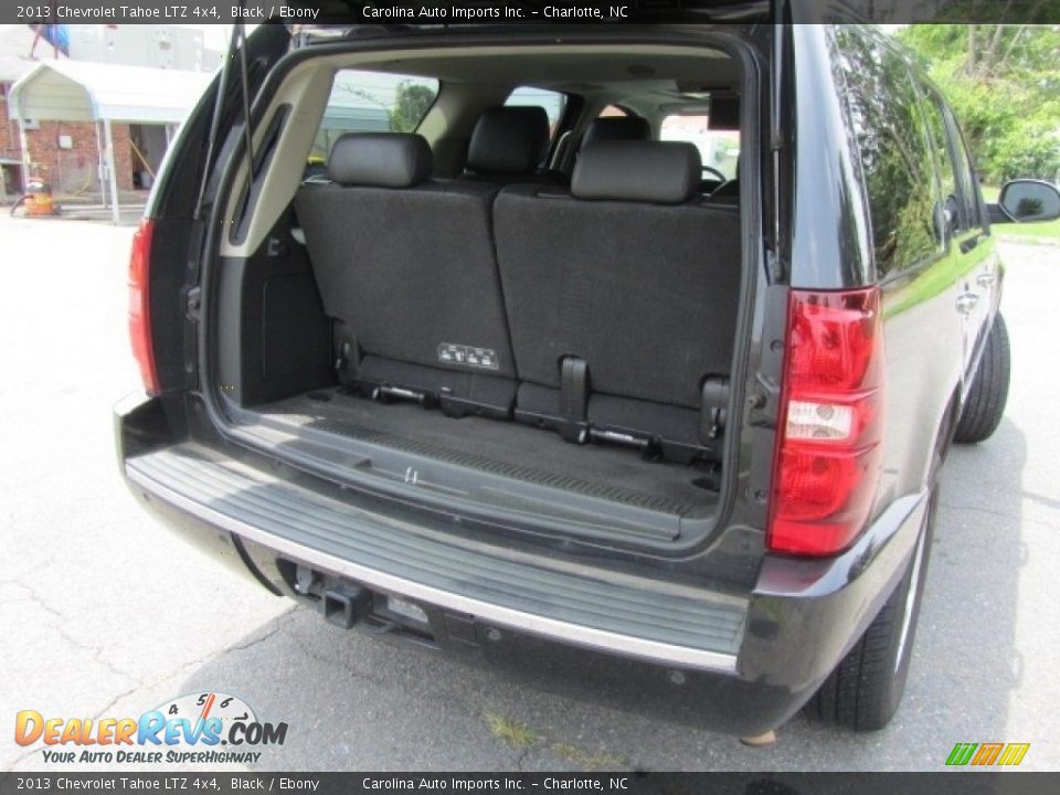 2013 Chevrolet Tahoe LTZ 4x4 Black / Ebony Photo #20
