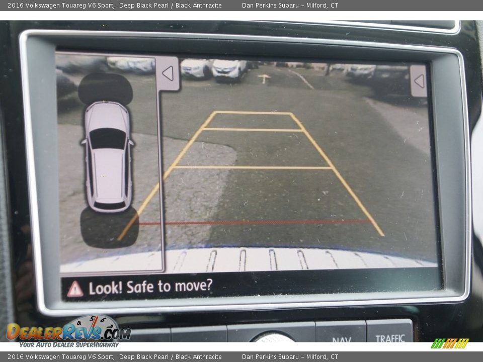 2016 Volkswagen Touareg V6 Sport Deep Black Pearl / Black Anthracite Photo #20