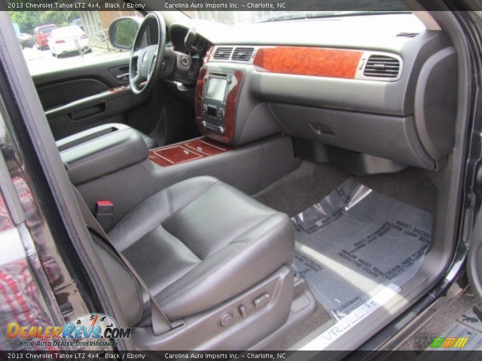 2013 Chevrolet Tahoe LTZ 4x4 Black / Ebony Photo #21