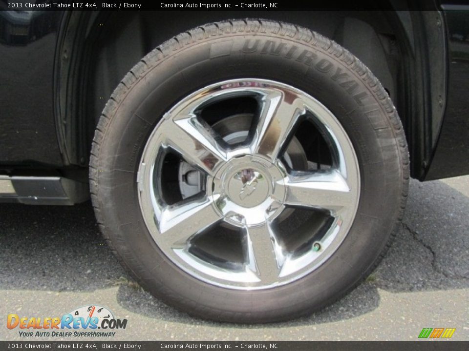 2013 Chevrolet Tahoe LTZ 4x4 Black / Ebony Photo #26