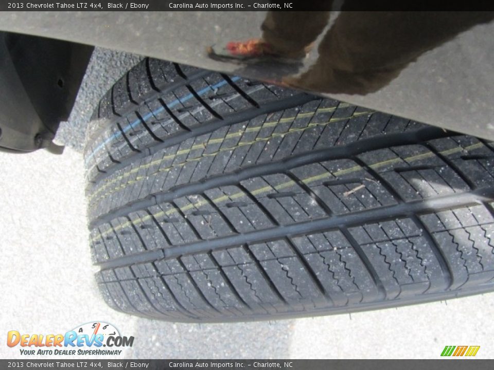 2013 Chevrolet Tahoe LTZ 4x4 Black / Ebony Photo #27