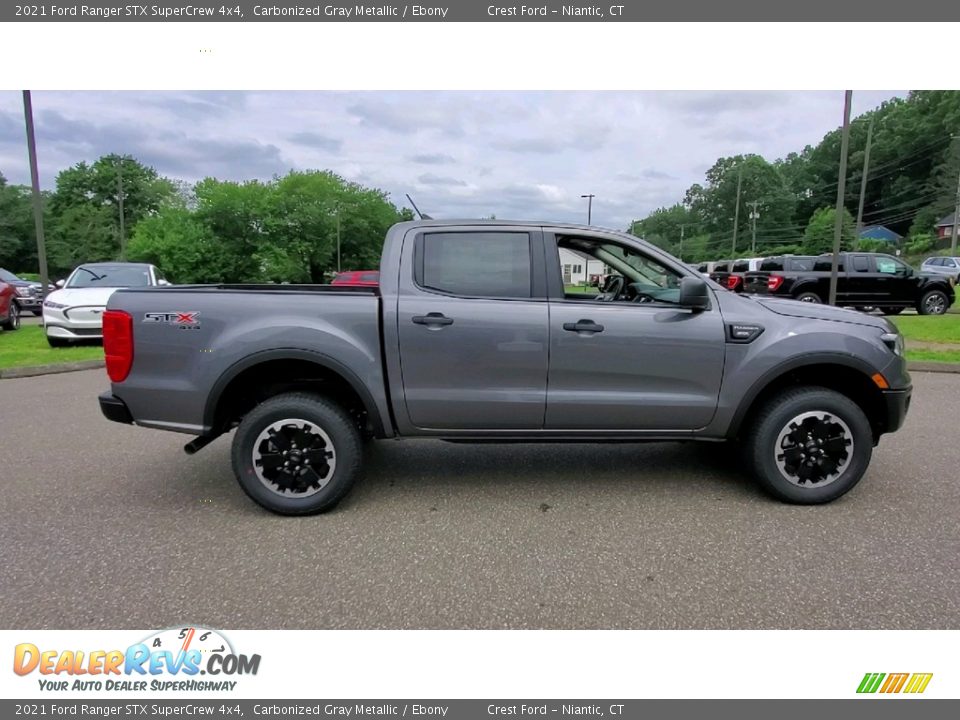 Carbonized Gray Metallic 2021 Ford Ranger STX SuperCrew 4x4 Photo #8