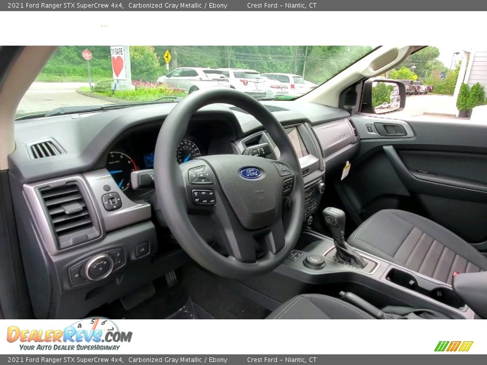 Front Seat of 2021 Ford Ranger STX SuperCrew 4x4 Photo #10