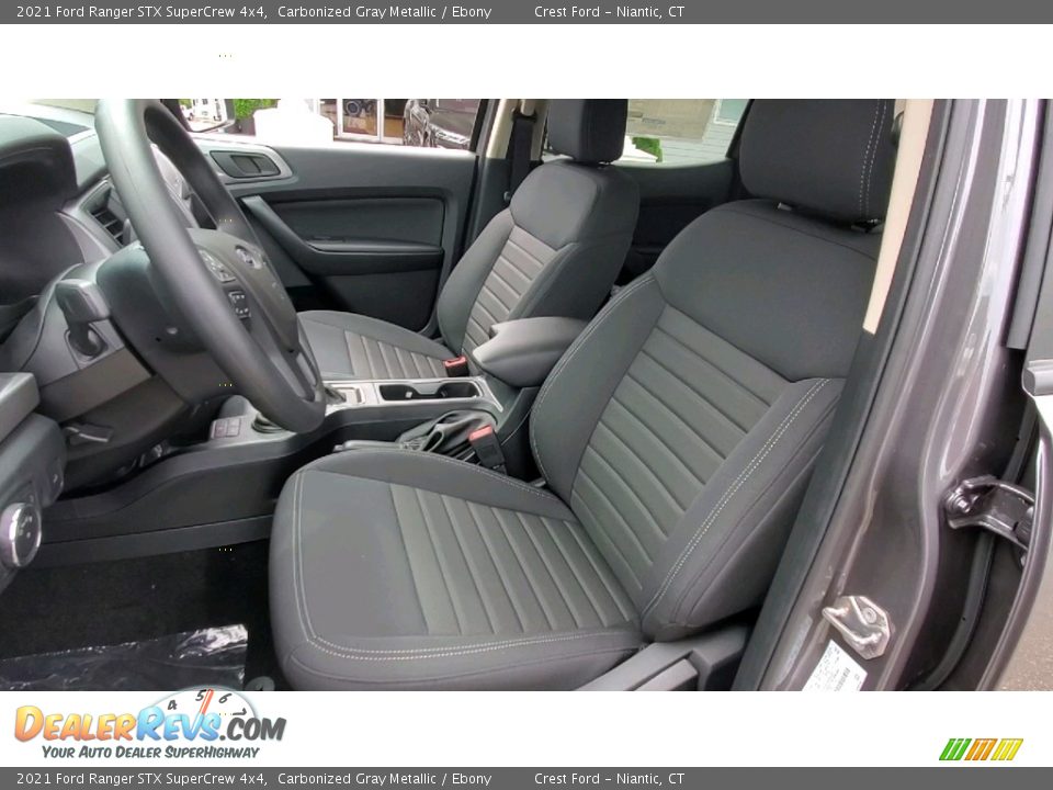 Front Seat of 2021 Ford Ranger STX SuperCrew 4x4 Photo #11
