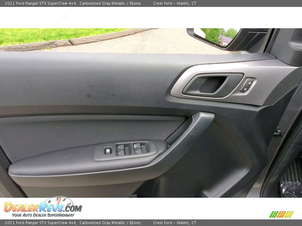 2021 Ford Ranger STX SuperCrew 4x4 Carbonized Gray Metallic / Ebony Photo #12