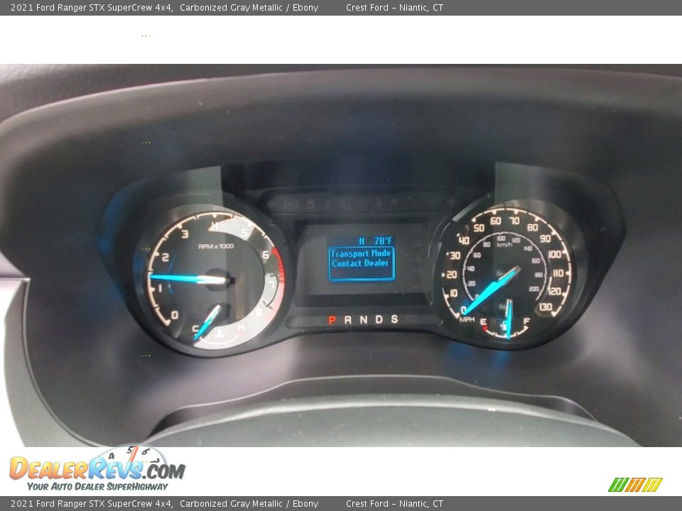 2021 Ford Ranger STX SuperCrew 4x4 Gauges Photo #13