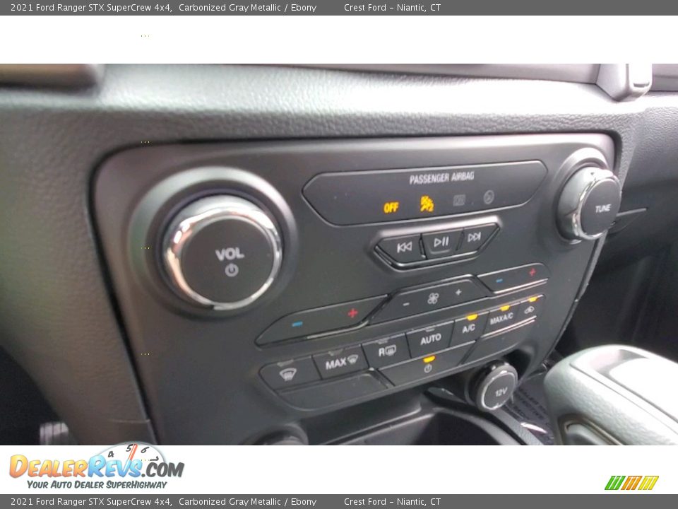 2021 Ford Ranger STX SuperCrew 4x4 Carbonized Gray Metallic / Ebony Photo #15