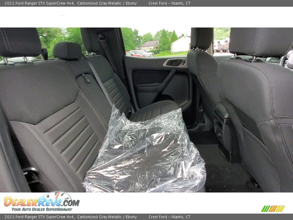 Rear Seat of 2021 Ford Ranger STX SuperCrew 4x4 Photo #22