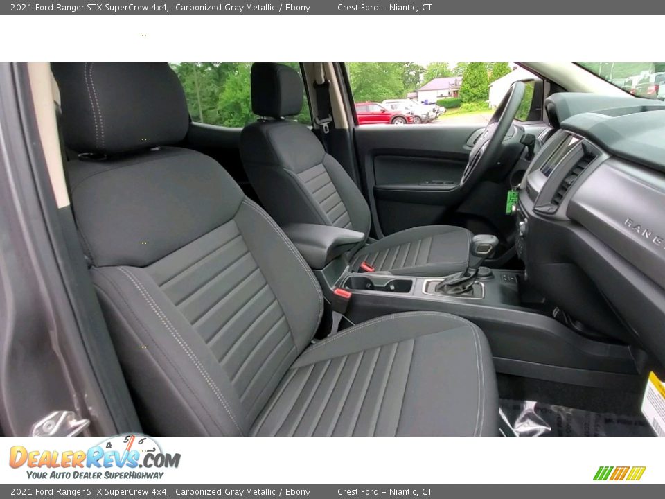 Front Seat of 2021 Ford Ranger STX SuperCrew 4x4 Photo #23