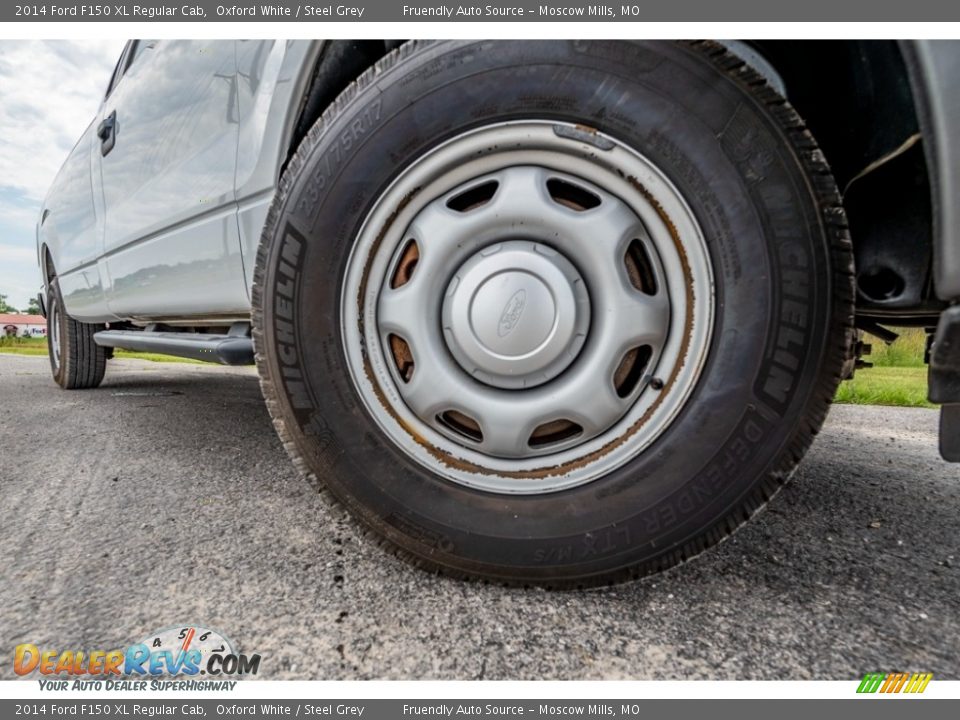 2014 Ford F150 XL Regular Cab Oxford White / Steel Grey Photo #2