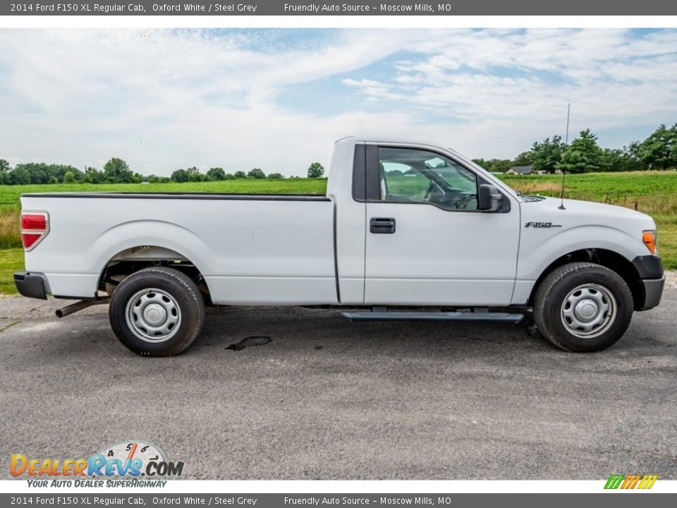 2014 Ford F150 XL Regular Cab Oxford White / Steel Grey Photo #3