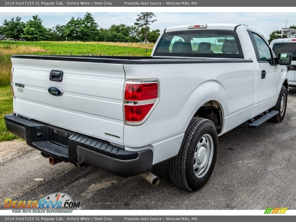 2014 Ford F150 XL Regular Cab Oxford White / Steel Grey Photo #4