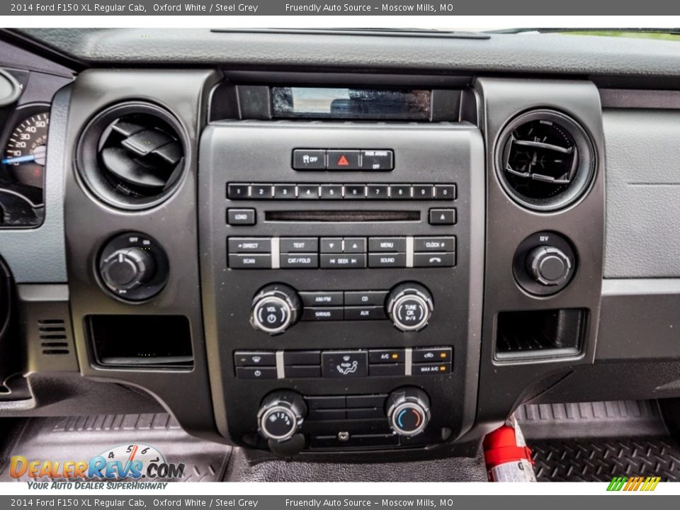 2014 Ford F150 XL Regular Cab Oxford White / Steel Grey Photo #30