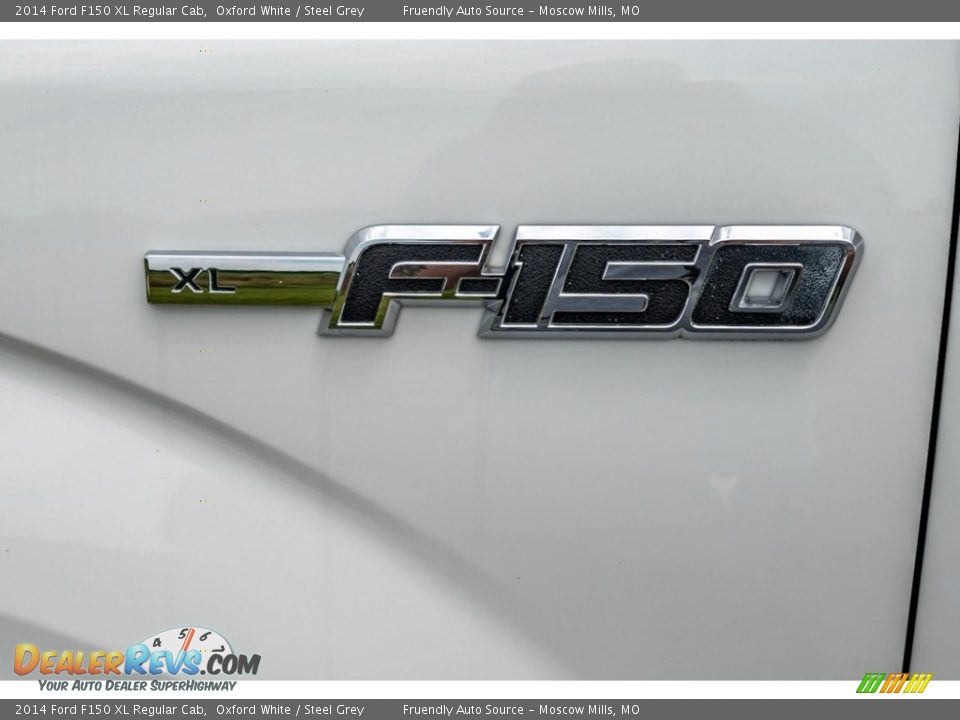 2014 Ford F150 XL Regular Cab Oxford White / Steel Grey Photo #36