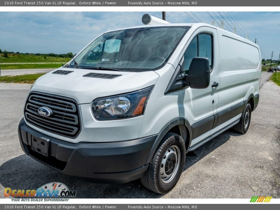 2016 Ford Transit 250 Van XL LR Regular Oxford White / Pewter Photo #8