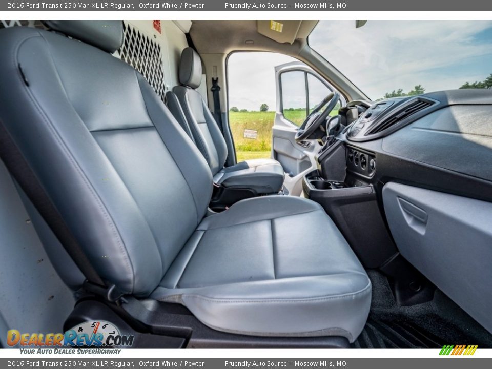 2016 Ford Transit 250 Van XL LR Regular Oxford White / Pewter Photo #28