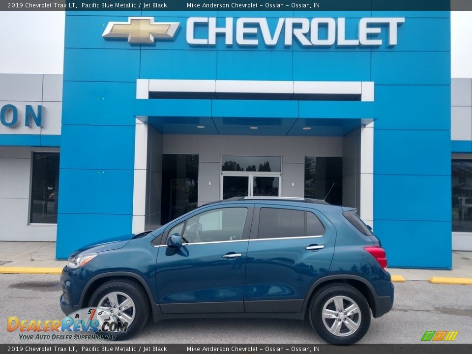 2019 Chevrolet Trax LT Pacific Blue Metallic / Jet Black Photo #1