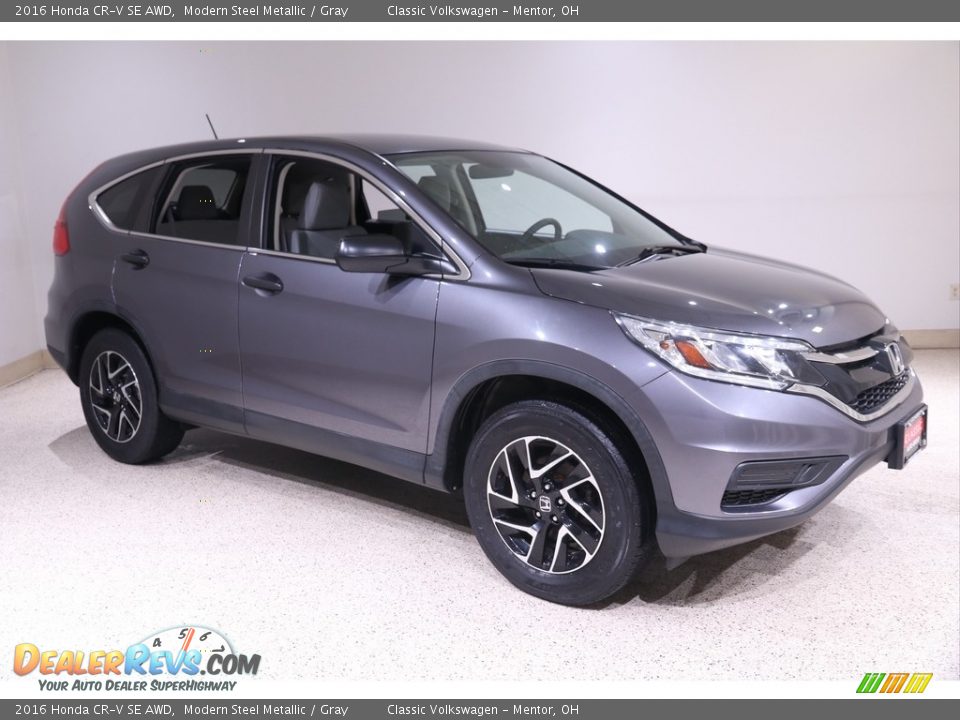 Modern Steel Metallic 2016 Honda CR-V SE AWD Photo #1