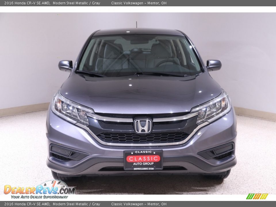 2016 Honda CR-V SE AWD Modern Steel Metallic / Gray Photo #2