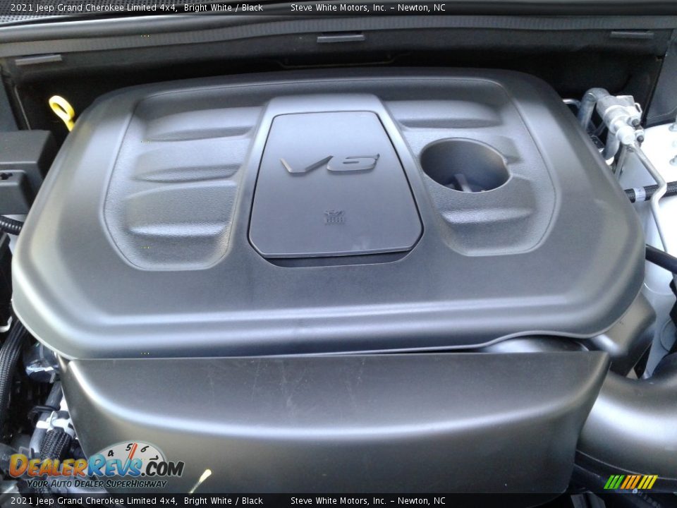 2021 Jeep Grand Cherokee Limited 4x4 Bright White / Black Photo #9