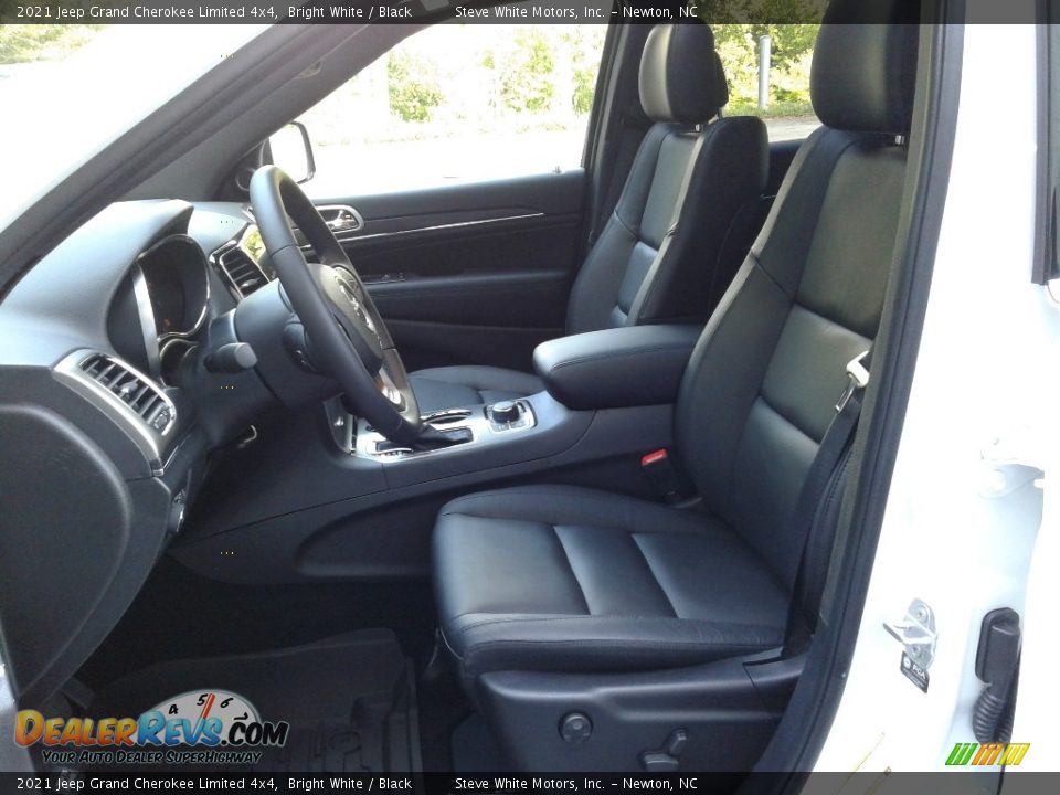 2021 Jeep Grand Cherokee Limited 4x4 Bright White / Black Photo #10