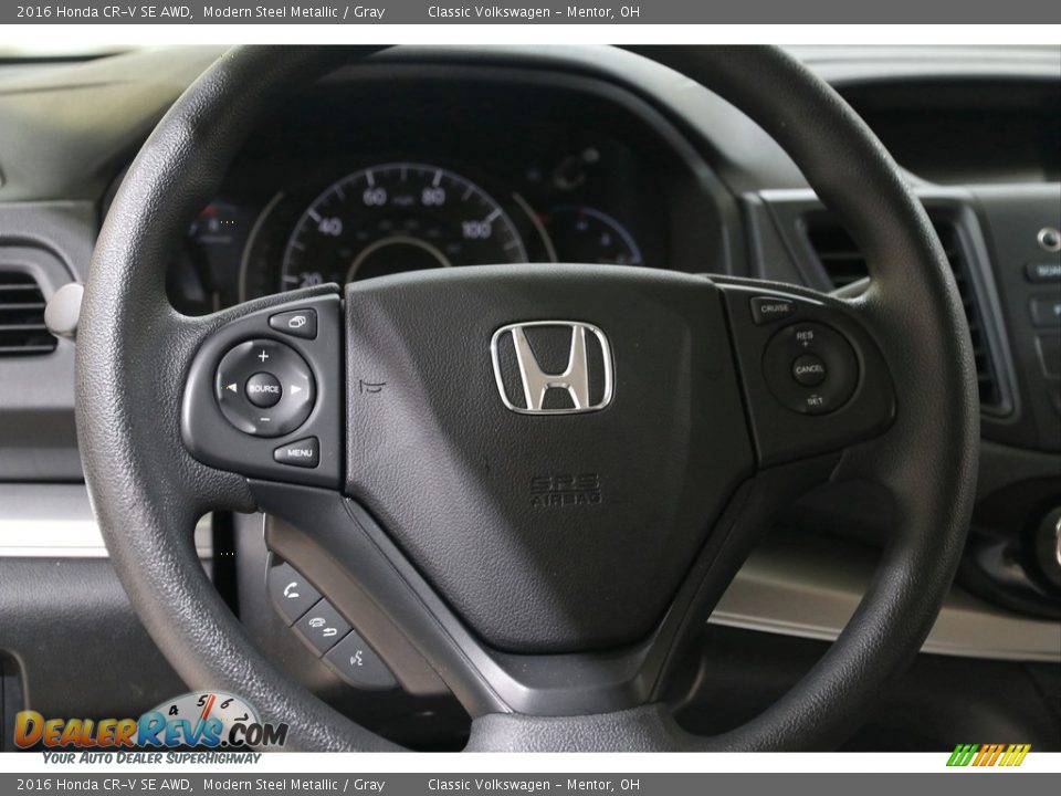 2016 Honda CR-V SE AWD Steering Wheel Photo #8
