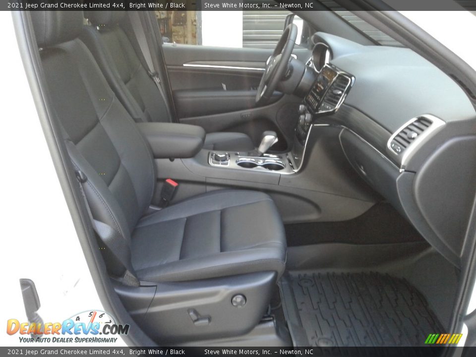 2021 Jeep Grand Cherokee Limited 4x4 Bright White / Black Photo #17