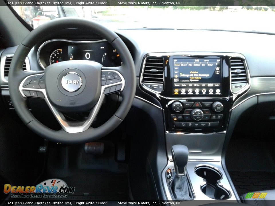 2021 Jeep Grand Cherokee Limited 4x4 Bright White / Black Photo #18