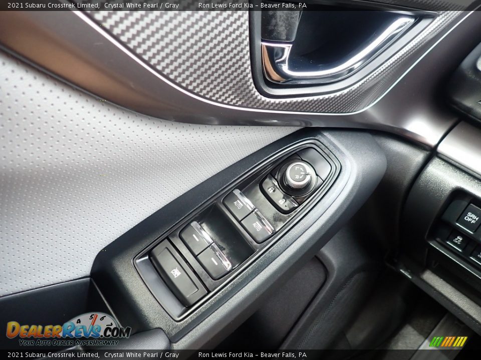 2021 Subaru Crosstrek Limited Crystal White Pearl / Gray Photo #25