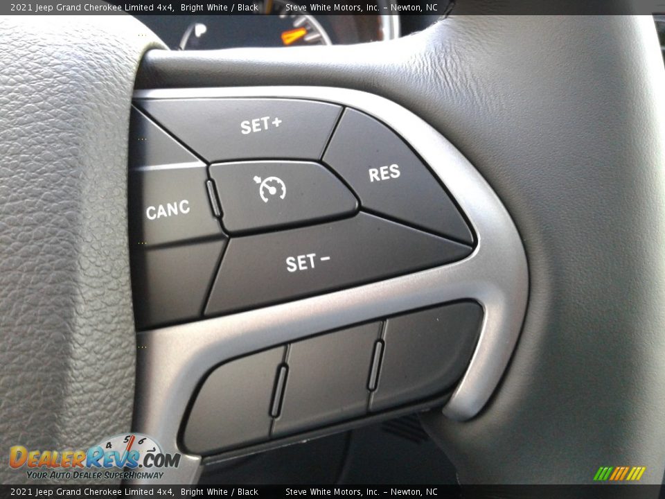 2021 Jeep Grand Cherokee Limited 4x4 Bright White / Black Photo #20